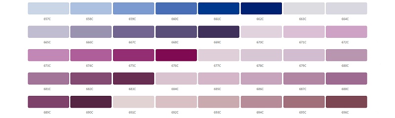 鋁合金cnc加工陽極氧化勞爾色卡－潘通色卡（Pantone）色號參照表-01