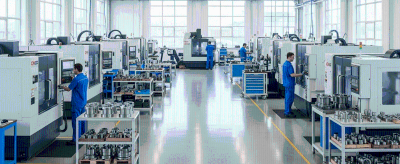 偉邁特cnc機加工車間